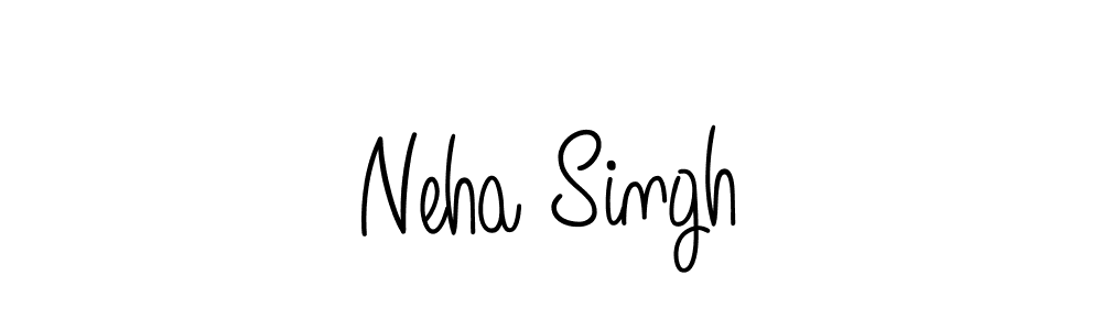 Design your own signature with our free online signature maker. With this signature software, you can create a handwritten (Angelique-Rose-font-FFP) signature for name Neha Singh. Neha Singh signature style 5 images and pictures png