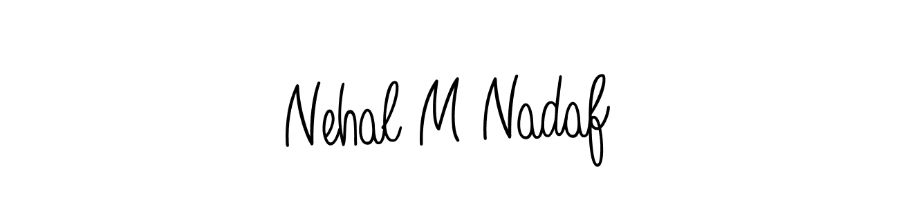 It looks lik you need a new signature style for name Nehal M Nadaf. Design unique handwritten (Angelique-Rose-font-FFP) signature with our free signature maker in just a few clicks. Nehal M Nadaf signature style 5 images and pictures png