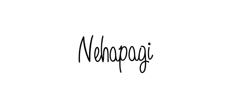 How to make Nehapagi signature? Angelique-Rose-font-FFP is a professional autograph style. Create handwritten signature for Nehapagi name. Nehapagi signature style 5 images and pictures png