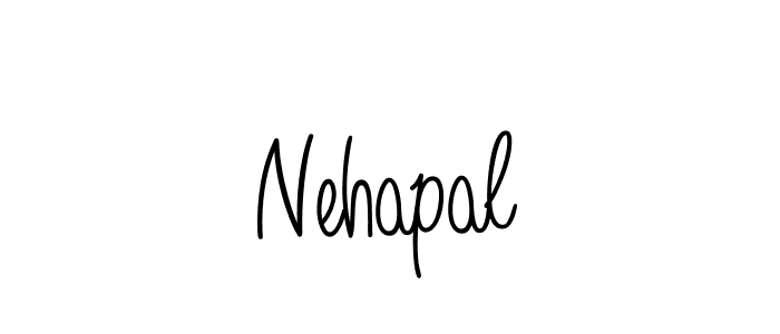 Use a signature maker to create a handwritten signature online. With this signature software, you can design (Angelique-Rose-font-FFP) your own signature for name Nehapal. Nehapal signature style 5 images and pictures png