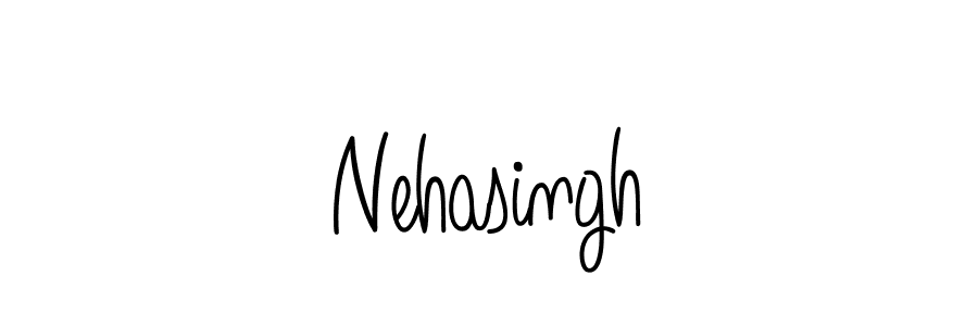 How to Draw Nehasingh signature style? Angelique-Rose-font-FFP is a latest design signature styles for name Nehasingh. Nehasingh signature style 5 images and pictures png