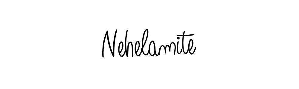 Angelique-Rose-font-FFP is a professional signature style that is perfect for those who want to add a touch of class to their signature. It is also a great choice for those who want to make their signature more unique. Get Nehelamite name to fancy signature for free. Nehelamite signature style 5 images and pictures png