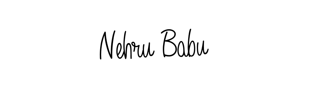 Make a beautiful signature design for name Nehru Babu. Use this online signature maker to create a handwritten signature for free. Nehru Babu signature style 5 images and pictures png