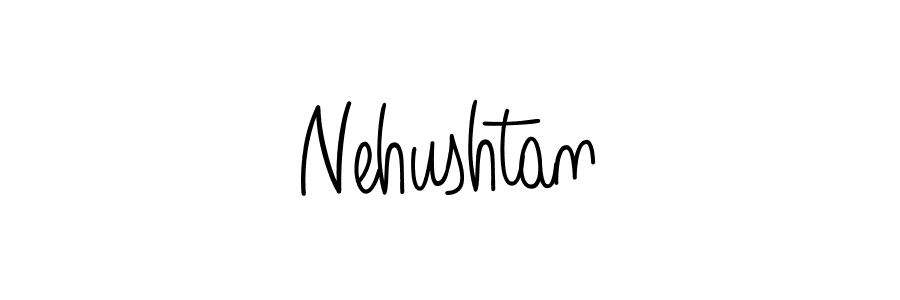 How to make Nehushtan name signature. Use Angelique-Rose-font-FFP style for creating short signs online. This is the latest handwritten sign. Nehushtan signature style 5 images and pictures png