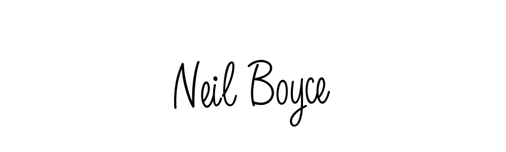 How to Draw Neil Boyce signature style? Angelique-Rose-font-FFP is a latest design signature styles for name Neil Boyce. Neil Boyce signature style 5 images and pictures png