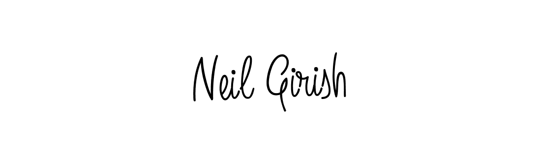 This is the best signature style for the Neil Girish name. Also you like these signature font (Angelique-Rose-font-FFP). Mix name signature. Neil Girish signature style 5 images and pictures png