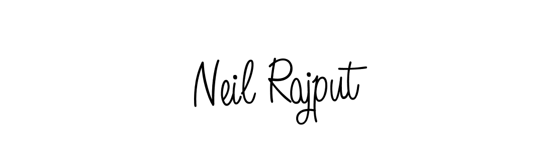Angelique-Rose-font-FFP is a professional signature style that is perfect for those who want to add a touch of class to their signature. It is also a great choice for those who want to make their signature more unique. Get Neil Rajput name to fancy signature for free. Neil Rajput signature style 5 images and pictures png
