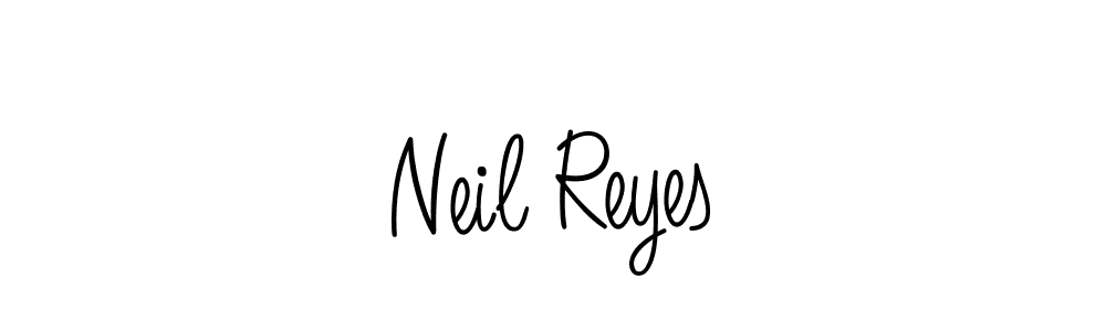 How to make Neil Reyes name signature. Use Angelique-Rose-font-FFP style for creating short signs online. This is the latest handwritten sign. Neil Reyes signature style 5 images and pictures png