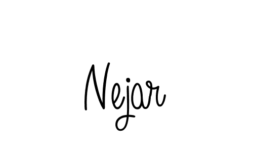 Here are the top 10 professional signature styles for the name Nejar. These are the best autograph styles you can use for your name. Nejar signature style 5 images and pictures png