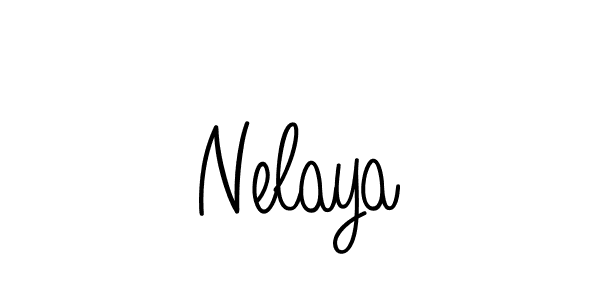 Best and Professional Signature Style for Nelaya. Angelique-Rose-font-FFP Best Signature Style Collection. Nelaya signature style 5 images and pictures png