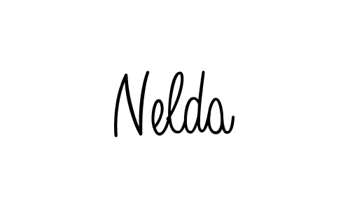 Also You can easily find your signature by using the search form. We will create Nelda name handwritten signature images for you free of cost using Angelique-Rose-font-FFP sign style. Nelda signature style 5 images and pictures png