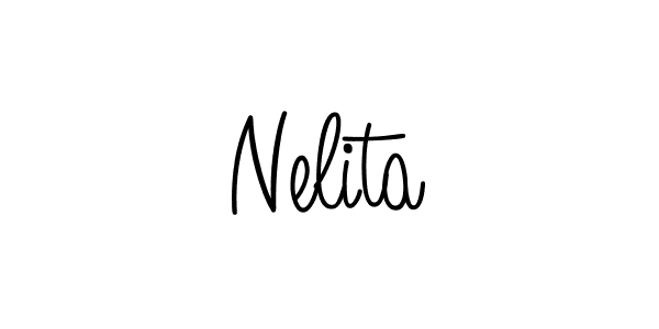 Once you've used our free online signature maker to create your best signature Angelique-Rose-font-FFP style, it's time to enjoy all of the benefits that Nelita name signing documents. Nelita signature style 5 images and pictures png