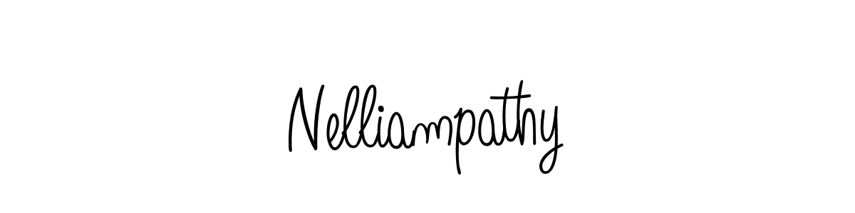 Also we have Nelliampathy name is the best signature style. Create professional handwritten signature collection using Angelique-Rose-font-FFP autograph style. Nelliampathy signature style 5 images and pictures png