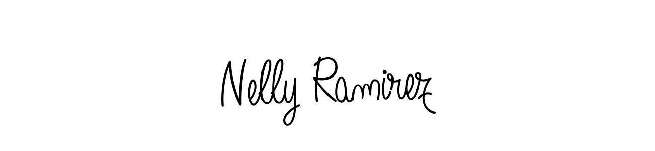 Also we have Nelly Ramirez name is the best signature style. Create professional handwritten signature collection using Angelique-Rose-font-FFP autograph style. Nelly Ramirez signature style 5 images and pictures png