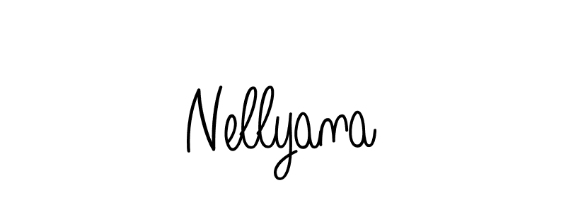 if you are searching for the best signature style for your name Nellyana. so please give up your signature search. here we have designed multiple signature styles  using Angelique-Rose-font-FFP. Nellyana signature style 5 images and pictures png