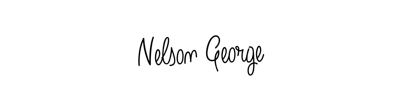 Create a beautiful signature design for name Nelson George. With this signature (Angelique-Rose-font-FFP) fonts, you can make a handwritten signature for free. Nelson George signature style 5 images and pictures png