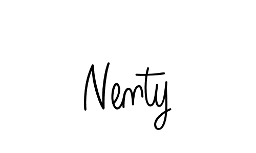 You can use this online signature creator to create a handwritten signature for the name Nenty. This is the best online autograph maker. Nenty signature style 5 images and pictures png