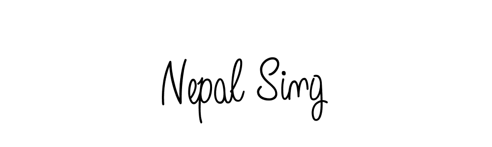 Make a beautiful signature design for name Nepal Sing. Use this online signature maker to create a handwritten signature for free. Nepal Sing signature style 5 images and pictures png