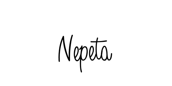 Make a beautiful signature design for name Nepeta. Use this online signature maker to create a handwritten signature for free. Nepeta signature style 5 images and pictures png