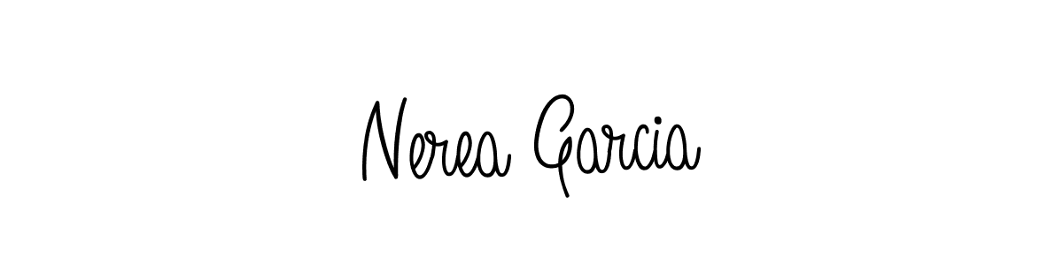 Create a beautiful signature design for name Nerea Garcia. With this signature (Angelique-Rose-font-FFP) fonts, you can make a handwritten signature for free. Nerea Garcia signature style 5 images and pictures png
