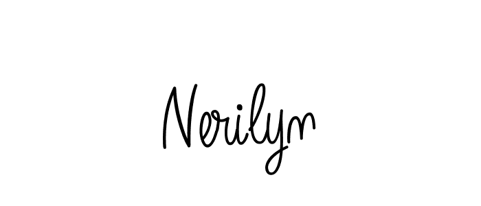 Once you've used our free online signature maker to create your best signature Angelique-Rose-font-FFP style, it's time to enjoy all of the benefits that Nerilyn name signing documents. Nerilyn signature style 5 images and pictures png