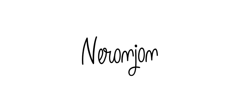 Once you've used our free online signature maker to create your best signature Angelique-Rose-font-FFP style, it's time to enjoy all of the benefits that Neronjon name signing documents. Neronjon signature style 5 images and pictures png