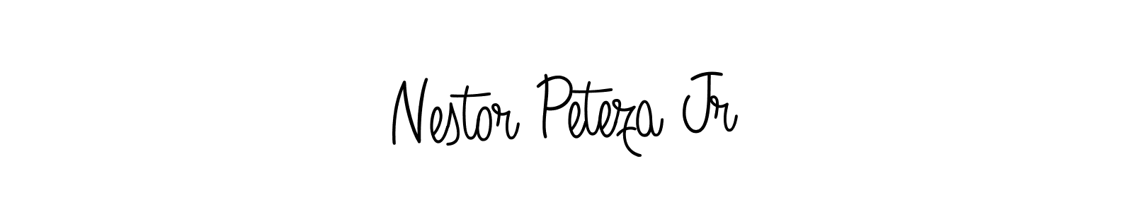 Also we have Nestor Peteza Jr name is the best signature style. Create professional handwritten signature collection using Angelique-Rose-font-FFP autograph style. Nestor Peteza Jr signature style 5 images and pictures png