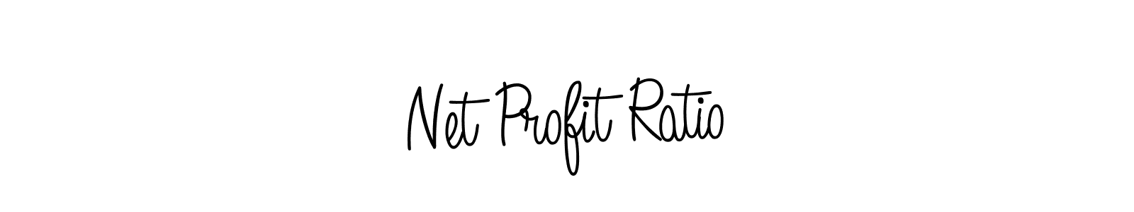 Make a beautiful signature design for name Net Profit Ratio. With this signature (Angelique-Rose-font-FFP) style, you can create a handwritten signature for free. Net Profit Ratio signature style 5 images and pictures png