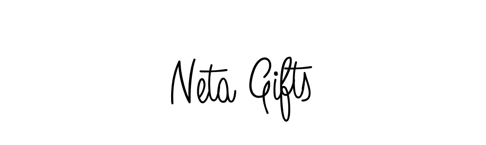 The best way (Angelique-Rose-font-FFP) to make a short signature is to pick only two or three words in your name. The name Neta Gifts include a total of six letters. For converting this name. Neta Gifts signature style 5 images and pictures png