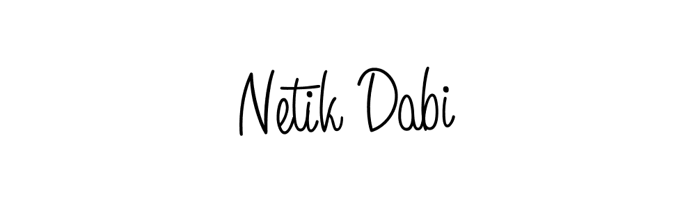Make a short Netik Dabi signature style. Manage your documents anywhere anytime using Angelique-Rose-font-FFP. Create and add eSignatures, submit forms, share and send files easily. Netik Dabi signature style 5 images and pictures png