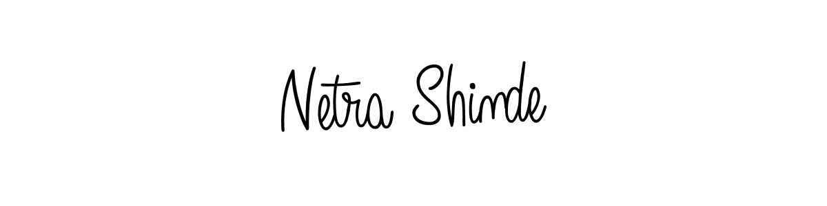 Also we have Netra Shinde name is the best signature style. Create professional handwritten signature collection using Angelique-Rose-font-FFP autograph style. Netra Shinde signature style 5 images and pictures png