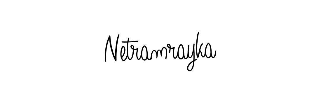 Angelique-Rose-font-FFP is a professional signature style that is perfect for those who want to add a touch of class to their signature. It is also a great choice for those who want to make their signature more unique. Get Netramrayka name to fancy signature for free. Netramrayka signature style 5 images and pictures png