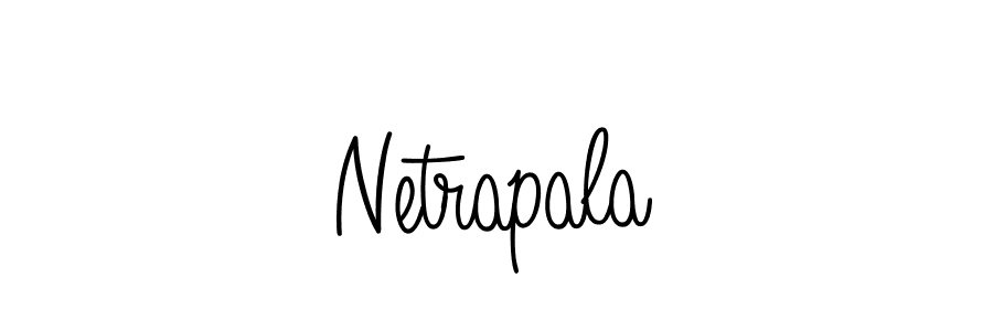 How to make Netrapala signature? Angelique-Rose-font-FFP is a professional autograph style. Create handwritten signature for Netrapala name. Netrapala signature style 5 images and pictures png