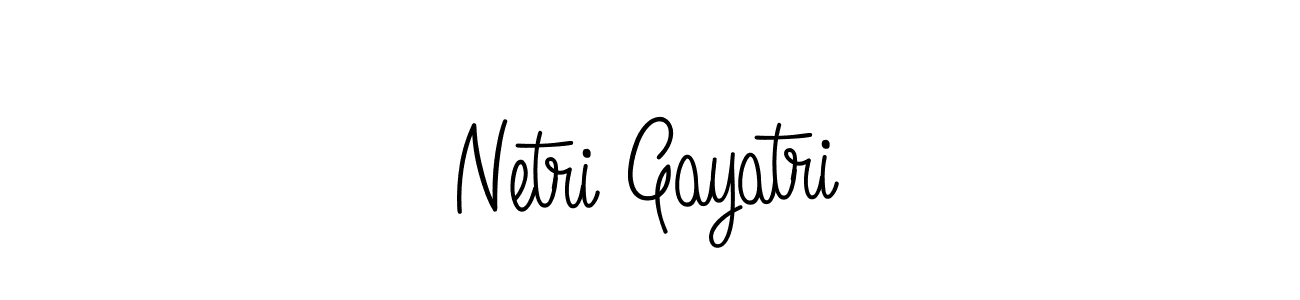 Make a beautiful signature design for name Netri Gayatri. Use this online signature maker to create a handwritten signature for free. Netri Gayatri signature style 5 images and pictures png