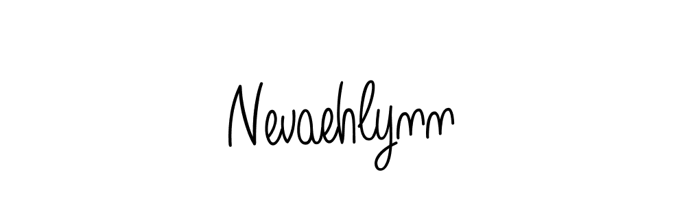 Once you've used our free online signature maker to create your best signature Angelique-Rose-font-FFP style, it's time to enjoy all of the benefits that Nevaehlynn name signing documents. Nevaehlynn signature style 5 images and pictures png