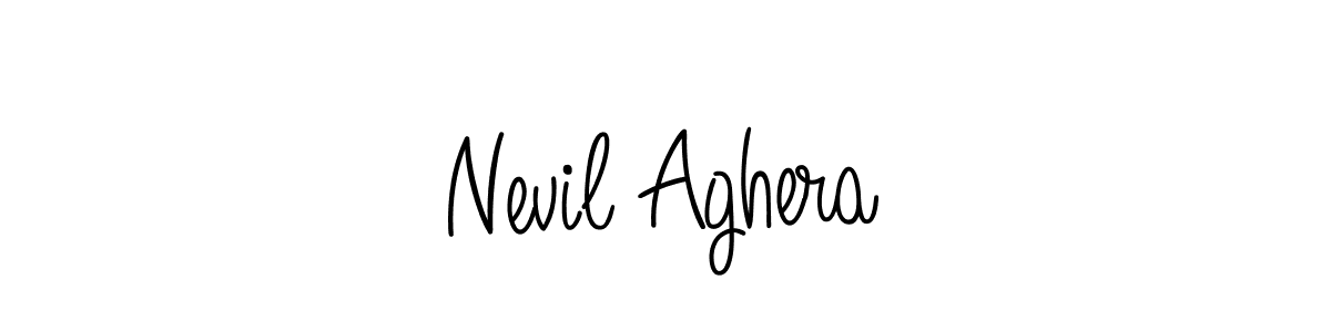This is the best signature style for the Nevil Aghera name. Also you like these signature font (Angelique-Rose-font-FFP). Mix name signature. Nevil Aghera signature style 5 images and pictures png