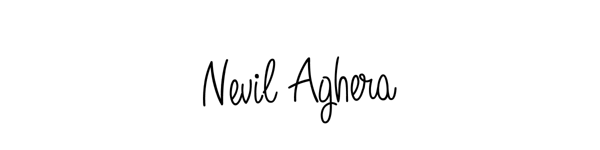 This is the best signature style for the Nevil Aghera name. Also you like these signature font (Angelique-Rose-font-FFP). Mix name signature. Nevil Aghera signature style 5 images and pictures png