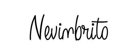 Upgrade your professional image with Nevinbrito signature created with Angelique-Rose-font-FFP font. Fast, free, and watermark-free download. Nevinbrito signature style 5 images and pictures png