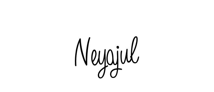 Make a short Neyajul signature style. Manage your documents anywhere anytime using Angelique-Rose-font-FFP. Create and add eSignatures, submit forms, share and send files easily. Neyajul signature style 5 images and pictures png