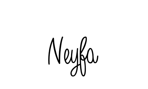 if you are searching for the best signature style for your name Neyfa. so please give up your signature search. here we have designed multiple signature styles  using Angelique-Rose-font-FFP. Neyfa signature style 5 images and pictures png