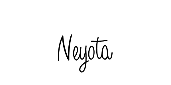 Also we have Neyota name is the best signature style. Create professional handwritten signature collection using Angelique-Rose-font-FFP autograph style. Neyota signature style 5 images and pictures png