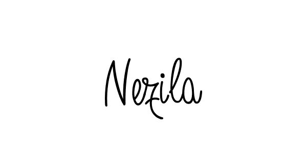Check out images of Autograph of Nezila name. Actor Nezila Signature Style. Angelique-Rose-font-FFP is a professional sign style online. Nezila signature style 5 images and pictures png