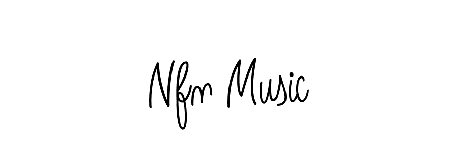 Nfn Music stylish signature style. Best Handwritten Sign (Angelique-Rose-font-FFP) for my name. Handwritten Signature Collection Ideas for my name Nfn Music. Nfn Music signature style 5 images and pictures png