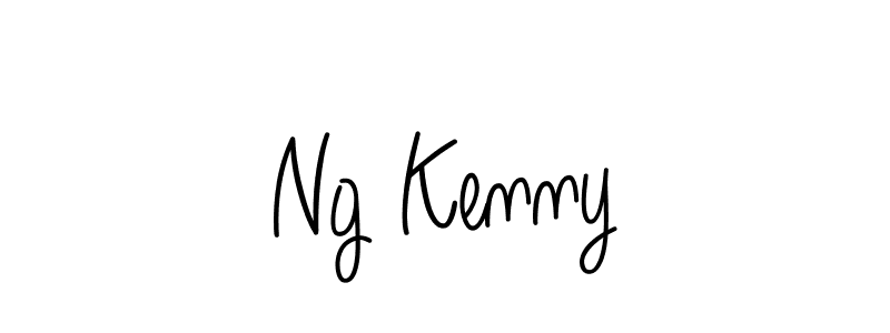 How to Draw Ng Kenny signature style? Angelique-Rose-font-FFP is a latest design signature styles for name Ng Kenny. Ng Kenny signature style 5 images and pictures png