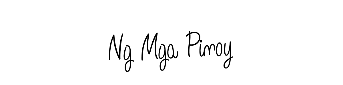 Make a beautiful signature design for name Ng Mga Pinoy. Use this online signature maker to create a handwritten signature for free. Ng Mga Pinoy signature style 5 images and pictures png