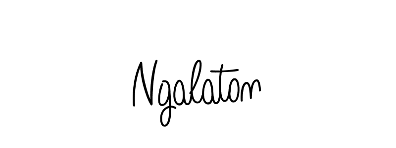 Also we have Ngalaton name is the best signature style. Create professional handwritten signature collection using Angelique-Rose-font-FFP autograph style. Ngalaton signature style 5 images and pictures png