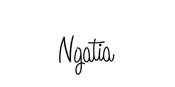 Make a beautiful signature design for name Ngatia. Use this online signature maker to create a handwritten signature for free. Ngatia signature style 5 images and pictures png