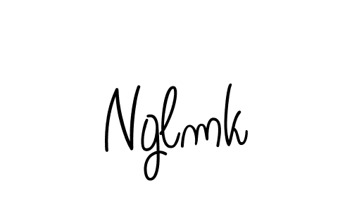 You can use this online signature creator to create a handwritten signature for the name Nglmk. This is the best online autograph maker. Nglmk signature style 5 images and pictures png