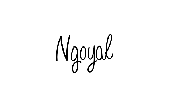 Create a beautiful signature design for name Ngoyal. With this signature (Angelique-Rose-font-FFP) fonts, you can make a handwritten signature for free. Ngoyal signature style 5 images and pictures png