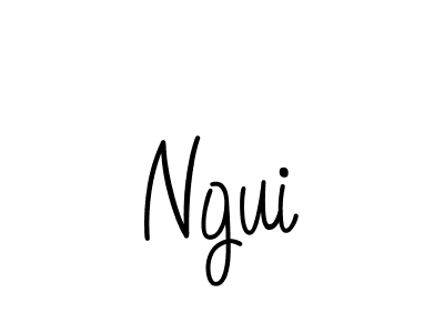 Make a beautiful signature design for name Ngui. Use this online signature maker to create a handwritten signature for free. Ngui signature style 5 images and pictures png